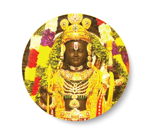 Ram Mandir Pran Prathistha I Ram Lalla Virajman I Ayodhya Ram Mandir I Jai Shree Ram Pin Badge