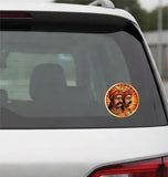 Marudhu Pandiyar I Maruthu Brothers I Maruthu Vagaira I Kalaiyar Kovil I Sivagangai I Freedom Fighter I Tamil Nadu I Car Window Decal