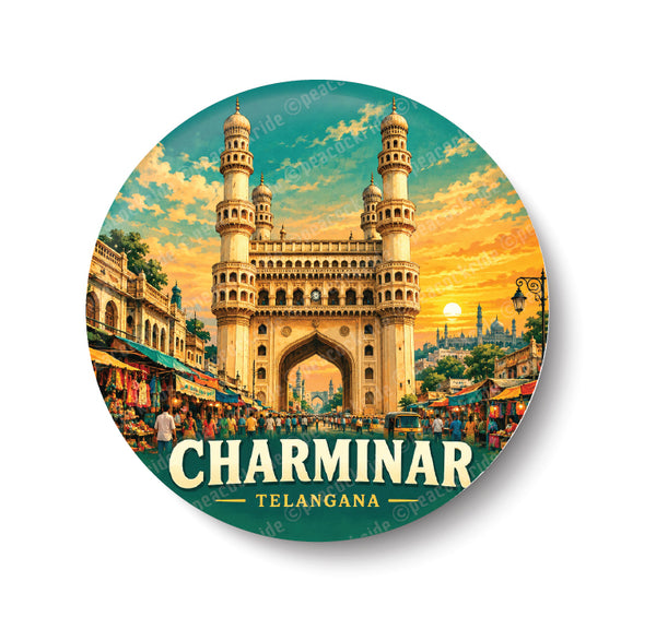 Love Charminar I Hyderabad I Telangana I Spiritual I Souvenir I Travel Memories I Fridge Magnet
