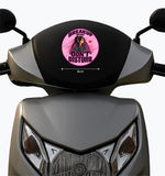 Breakup Mode I Don't Disturb I Love Failure Ending a Romantic Relationship I Bike Sticker
