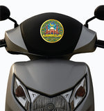 Alhamdulillah I Just Say Alhamdulillah I Allah I Islamic I Muslim I Spiritual I Bike Sticker