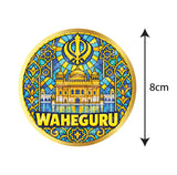 Waheguru I God in Sikhism I Spiritual I Car Window Decal