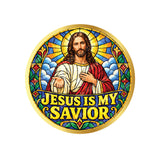 Jesus is My Savior I Jesus Christ I Bible I Spiritual I Bike Sticker