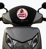 Muthalum Nee Mudivum Nee I Mudhal Nee Mudivum Nee I Love I Tamil Romance Quote I Bike Sticker
