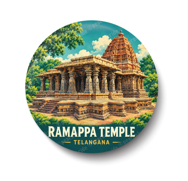 Love Ramappa I Ramalingeshwara Temple I Telangana I Spiritual I Souvenir I Travel Memories I Fridge Magnet