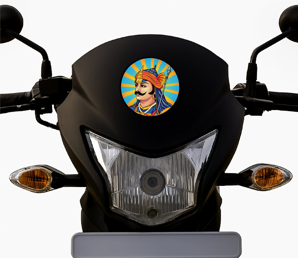 Maharana Pratap I The Great King of Mewar Empire I Rajput I Bike Stick ...