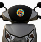 Maharana Pratap I The Great King of Mewar Empire I Rajput I Bike Sticker