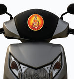 Bageshwar Balaji I Bageshwar Dham Balaji Temple I Lord Hanuman I Balaji Maharaj I Madhya Pradesh I Spiritual I  Bike Sticker