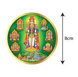 Arupadai Veedu Murugan Temple I Lord Kandhan I Tiruchendur I Palani I Thiruthani Tiruttani I Spiritual I Car Window Decal