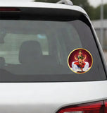 Sri Bala Tripura Sundari I Lalita Tripura Sundari I Pooja Room I  Car Window Sticker