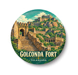 Love Golconda Fort I Hyderabad I Telangana I Souvenir I Travel Memories I Fridge Magnet