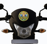 Ave Maria I Ave Maria Pray for Us I Jesus Christ I Spiritual I Bike Sticker