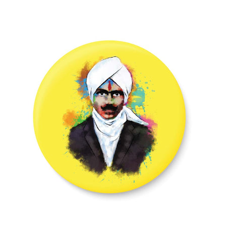 Legendary Bharathiyar Fridge Magnet