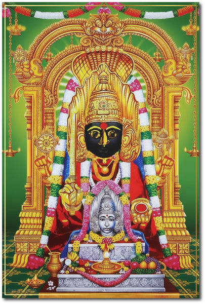 Arulmigu Periyapalayam Bhavani Amman Temple I Bhavani Amman I Palayathamman Spiritual I Wall Poster / Frames