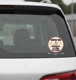 Move On I Kadhalum Kadandhu Pogum I Romantic Relationship I Tamil Love Lovers Breakup I Car Window Decal