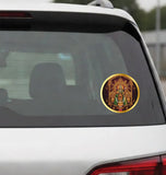 Shri Mookambika Devi I Kollur Sri Mookambika Devi Temple I Karnataka I Spiritual I Car Window Sticker