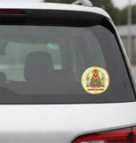 Arunachala Shiva I Sri Arunachalesvara Swamy I Arulmigu Arunachaleswarar Temple I Annamalaiyar I Tiruvannamalai I Telugu Quote I Spiritual I Travel Memories I Car Window Decal