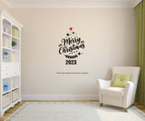 Merry Christmas 2023 I Christmas I Jesus Christ I  Wall Decal