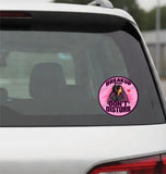 Breakup Mode I Don't Disturb I Love Failure Ending a Romantic Relationship I Car Window Decal