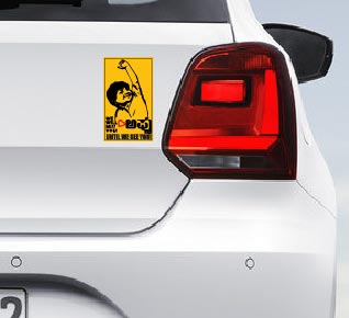 Appu Puneeth Rajkumar I Karnataka I Kannada Cinema I Car Bumper Sticker