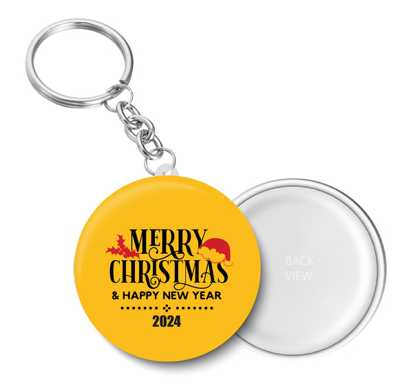 Merry Christmas & Happy New Year 2024 I Christmas I Jesus Christ I Key Chain