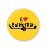 I love California I Love with UNITED STATES series I Fridge Magnet