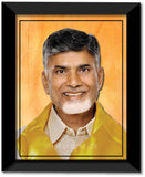 N. Chandrababu Naidu I Chandrababu Naidu I Telugu Desam Party I TDP I Wall Poster  / Frame