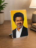 C. Joseph Vijay I Thalapathy Vijay I Tamilaga Vettri Kazhagam I TVK I Tamilnadu CM I Table Top Acrylic Photo Frame