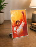 PEACOCKRIDE VeezhatheTamiliname! I Thalapathy Vijay I Table Top Acrylic Photo Frame
