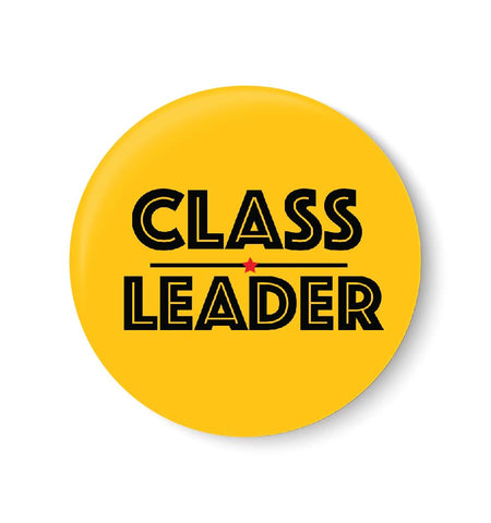 Class Leader I School I Pin Badge