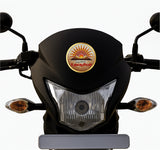 Namathu Chinnam Udhaya Suriyan I MK Stalin I DMK I  Udhayanidhi I Election Bike Sticker Pack of 2 No's