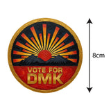 Vote For DMK I MK Stalin I DMK I DMK I Udhayanidhi I Election Bike Sticker Pack of 2 No's