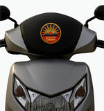 Vote For DMK I MK Stalin I DMK I DMK I Udhayanidhi I Election Bike Sticker Pack of 2 No's