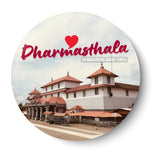 Love Dharmasthala I Sri Manjunatha Swamy Temple I Karnataka I Lord Shiva I Fridge Magnet