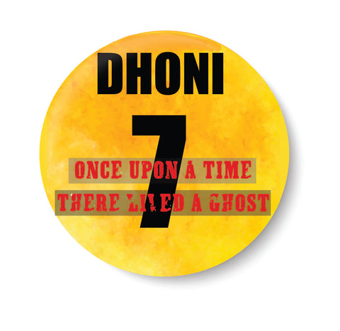 One Upon A Time I Dhoni I CSK I  Farewell  DHONI I Pin Badge