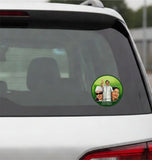 Edappadi K Palaniswami I Nammil Oruvar Namakkaga Oruvar I ADMK Election Car Window Sticker Pack of 2 No's