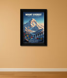 Mount Everest I Mountain Climbing I Adenture Awaits I Adventure I Souvenir I Travel Memories I Wall Poster / Frames