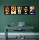 Velu Nachiyar Kamarajar Periyar Ambedkar Anjalai Ammal I Thalapathy CM Vijay I Ideology Leaders I Tamilaga Vettri Kazhagam I TVK I Wall Poster / Frames