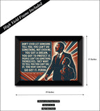Pursuit of Happiness I Movie I Inspirational I Motivational Quote I Hollywood Wall Poster / Frames