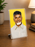 N. Chandrababu Naidu I Chandrababu Naidu I Telugu Desam Party I TDP I Table Top Acrylic Photo Frame