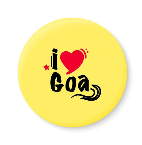 I Love Goa Fridge Magnet