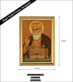 Guru Nanak I Lord Guru Nanaka Dev ji I Sikhism I Amritsar Golden Temple I Sikh I Spiritual I Wall Poster / Frames