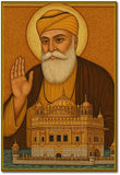 Guru Nanak I Lord Guru Nanaka Dev ji I Sikhism I Amritsar Golden Temple I Sikh I Spiritual I Wall Poster / Frames