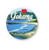 Love Gokarna Fridge Magnet