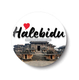 Love Halebidu I Hoysala Shri Hoysaleswara Temple I Karnataka I Fridge Magnet