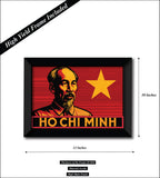 Ho Chi Minh I Communist Party of Vietnam I COMMUNISM I CPV I Wall Poster / Frames