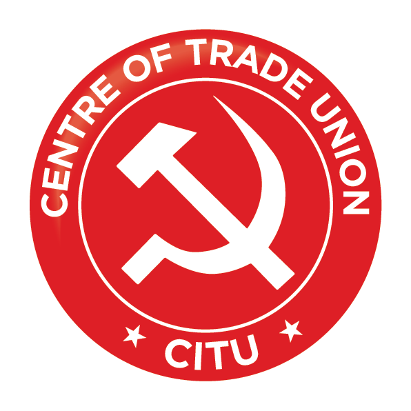 Centre of Indian Trade Unions I CITU I Pin Badge