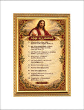 Tamil Ten Commandments I Bible Quote I Jesus Christ I Exodus 20 I Pathu Kattalaigal I Spiritual I Wall Poster/Frame