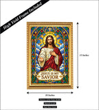 Jesus is My Savior I Jesus Christ Bible I Spiritual I Wall Poster