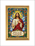 Jesus is My Savior I Jesus Christ Bible I Spiritual I Wall Poster